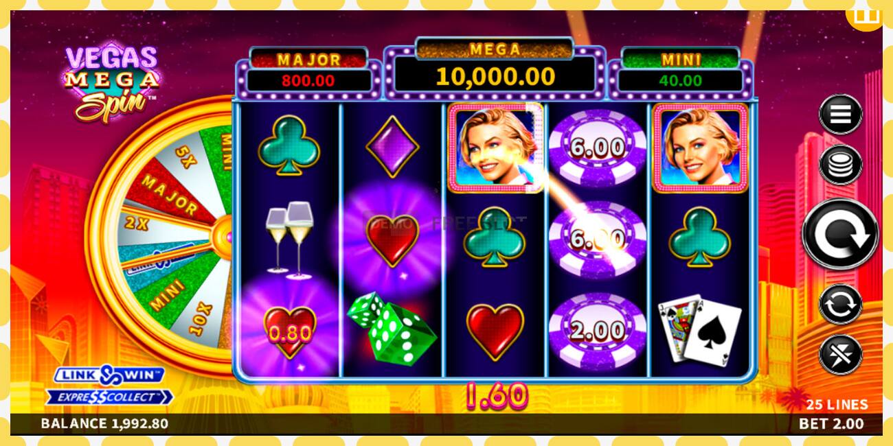 Demo slot Vegas Mega Spin free and without registration, picture - 1