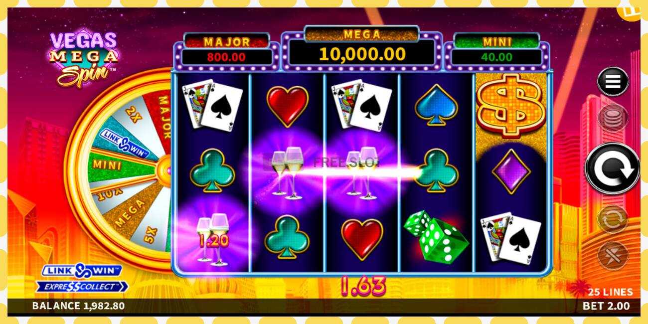 Demo slot Vegas Mega Spin free and without registration, picture - 1