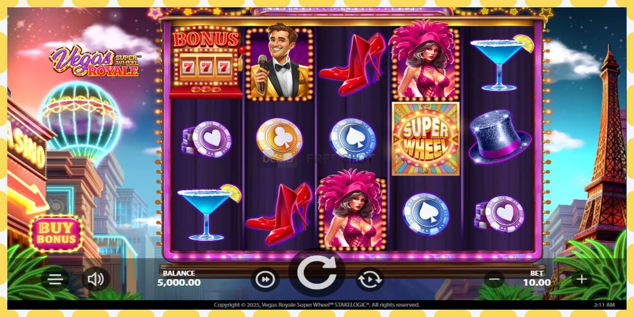 Demo slot Vegas Royale Super Wheel free and without registration, picture - 1