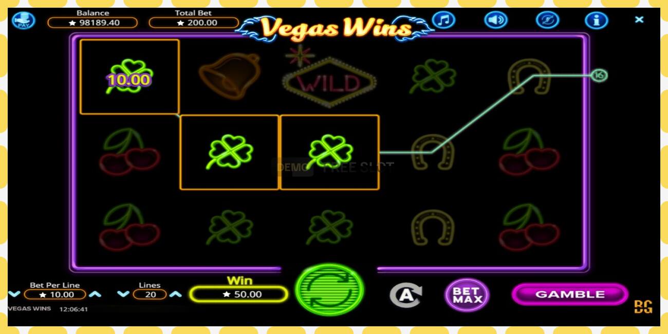 Demo slot Vegas Wins free and without registration, picture - 1