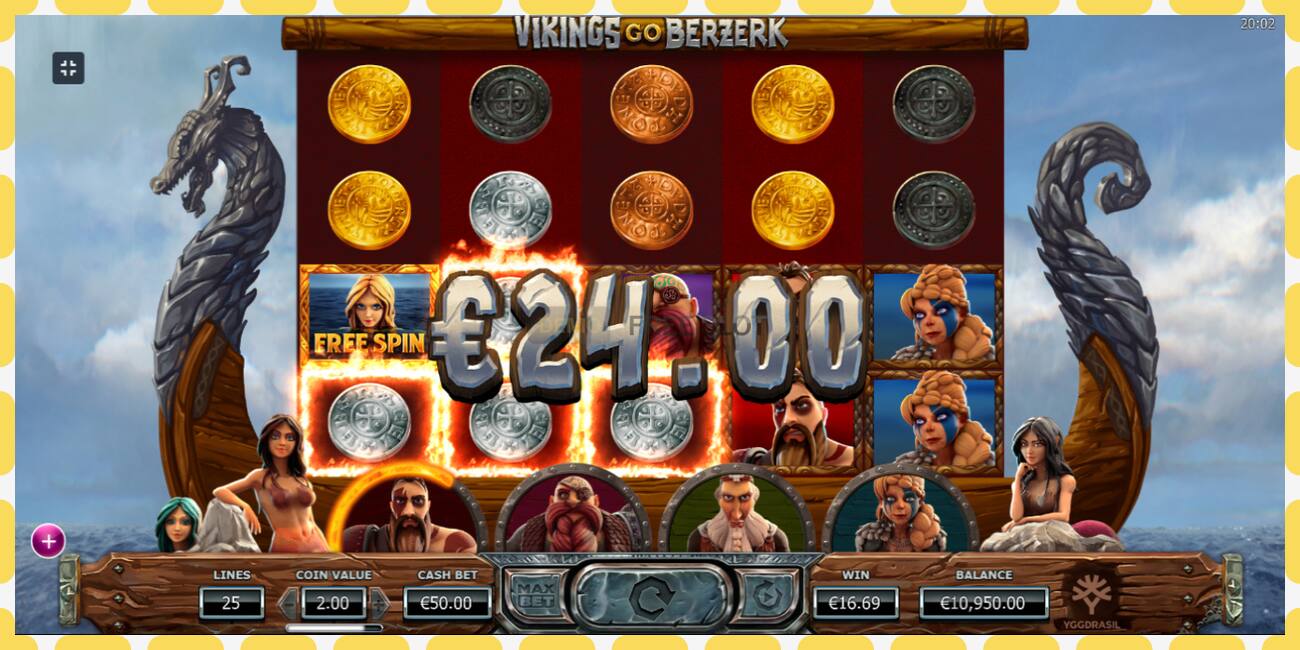 Demo slot Vikings go Berzerk free and without registration, picture - 1