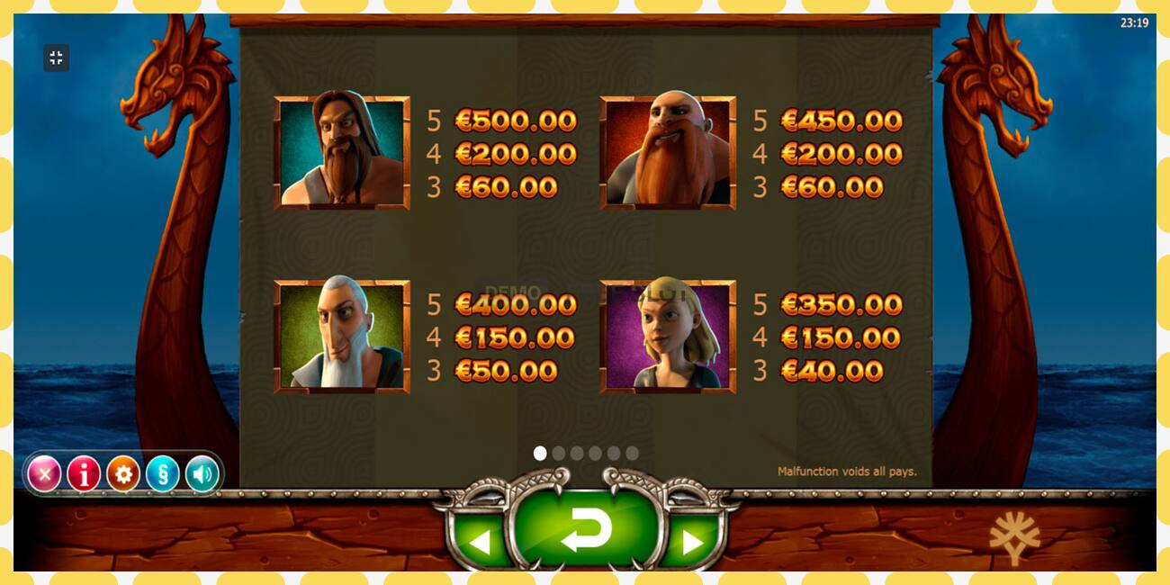 Demo slot Vikings Go Wild free and without registration, picture - 1