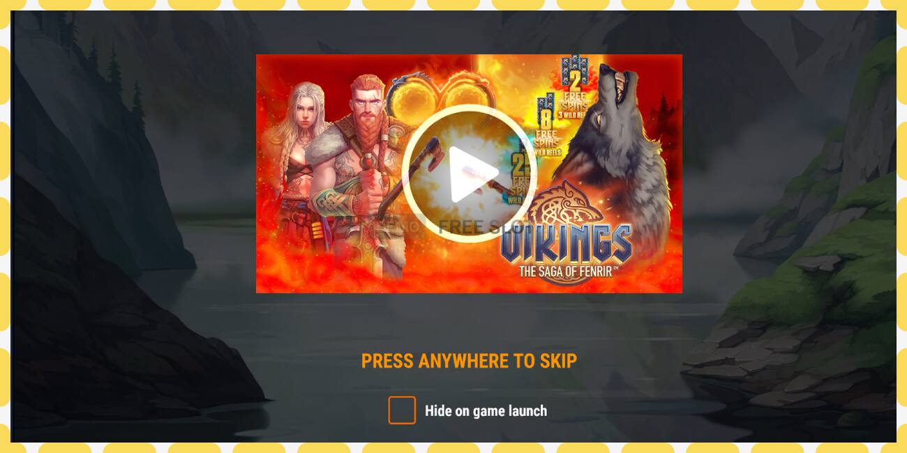 Demo slot Vikings: The Saga of Fenrir free and without registration, picture - 1