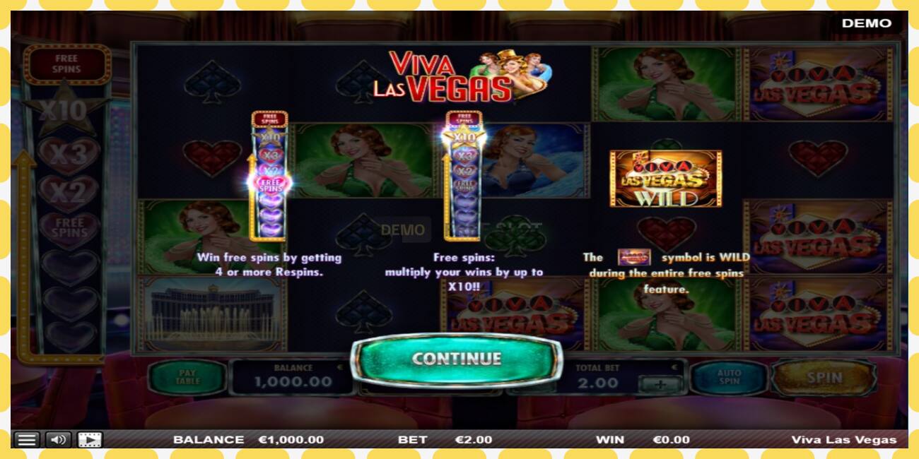 Demo slot Viva las Vegas free and without registration, picture - 1