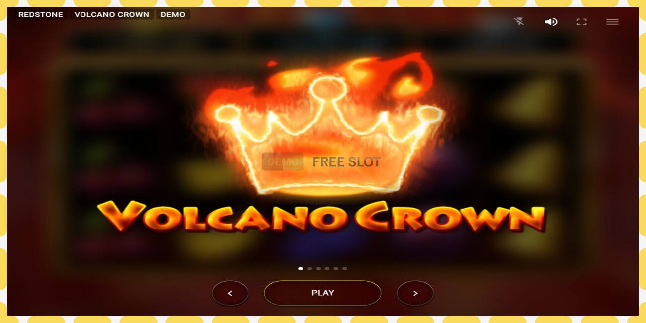 Demo slot Volcano Crown free and without registration, picture - 1