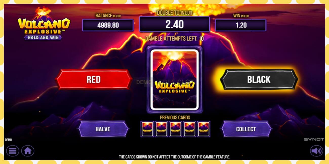 Demo slot Volcano Explosive free and without registration, picture - 1