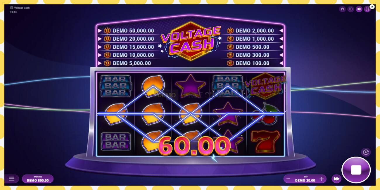 Slot demo Voltage Cash gratuit și fără înregistrare, imagine - 1