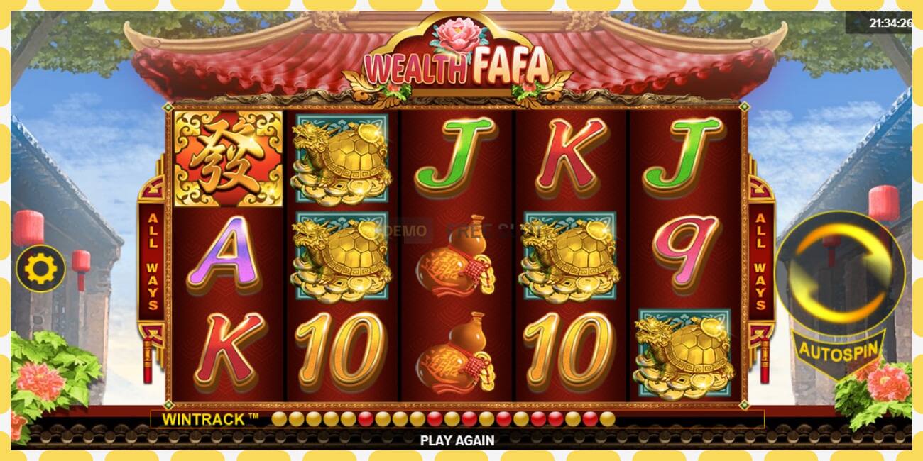 Demo slot Wealth Fa Fa free and without registration, picture - 1