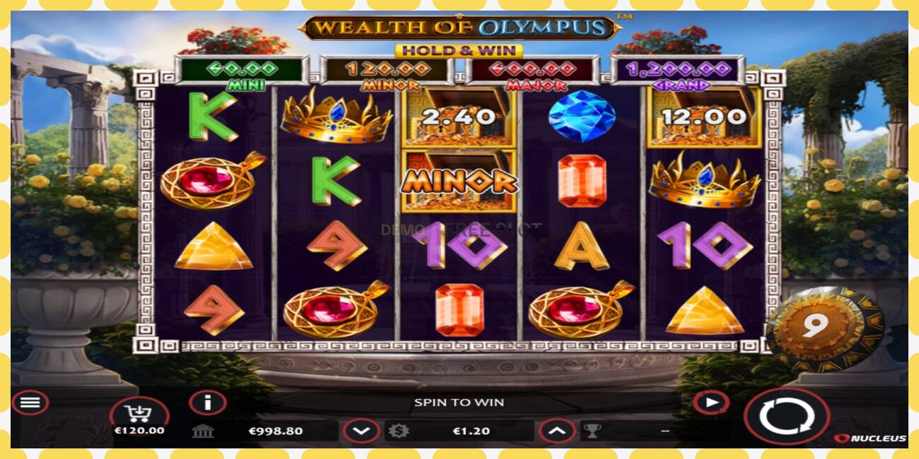 Demo slot Wealth of Olympus free and without registration, picture - 1