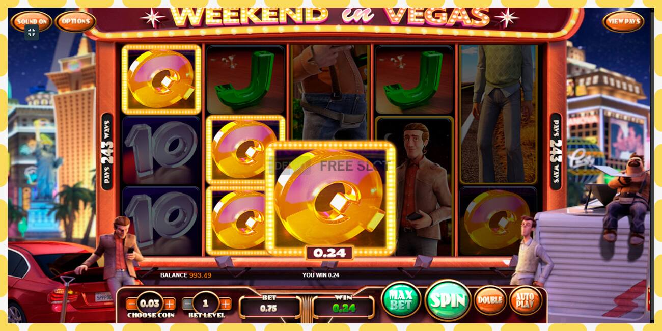 Demo slot Weekend In Vegas free and without registration, picture - 1