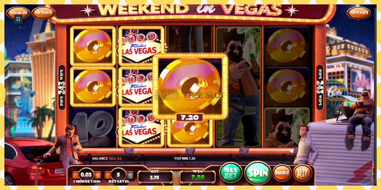 Demo slot Weekend In Vegas free and without registration, picture - 1