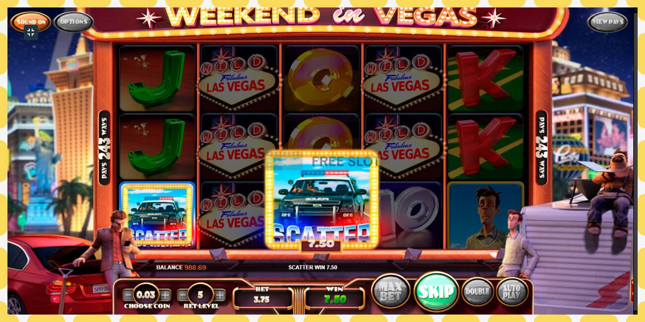 Demo slot Weekend In Vegas free and without registration, picture - 1