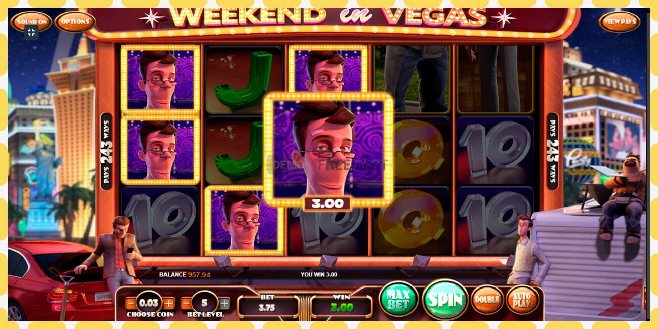 Demo slot Weekend In Vegas free and without registration, picture - 1