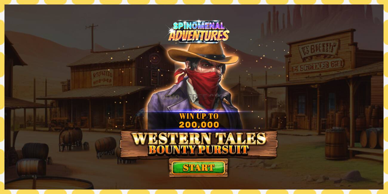 Դեմո բնիկ Western Tales - Bounty Pursuit անվճար և առանց գրանցման, նկար - 1