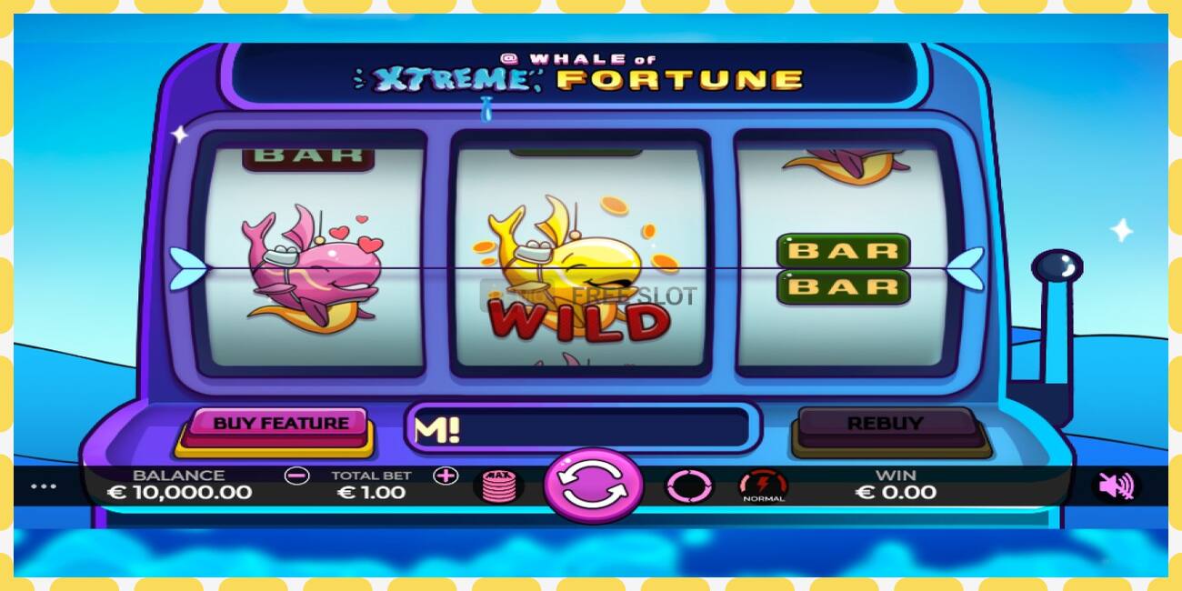 Demo-spor Whale of Xtreme Fortune gratis og uten registrering, bilde - 1