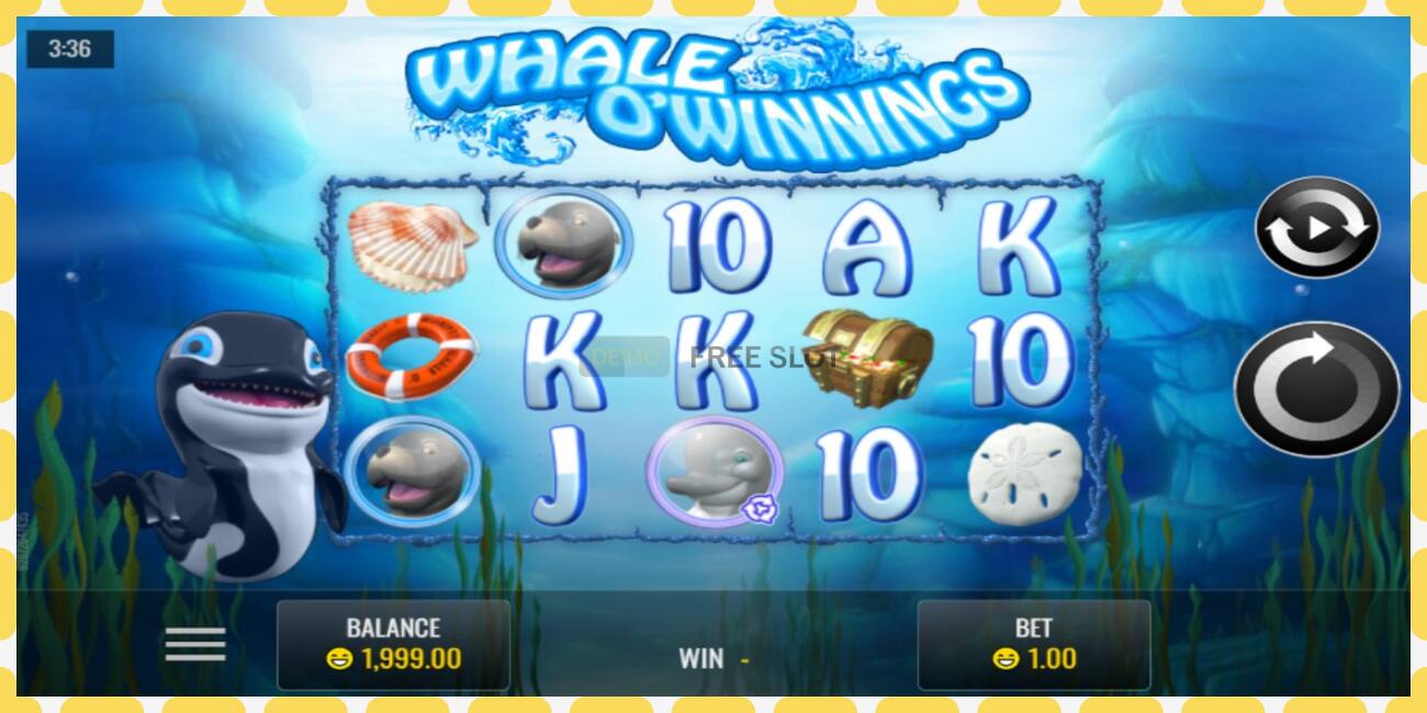 Demo slots Whale O’Winnings bezmaksas un bez reģistrācijas, attēlu - 1