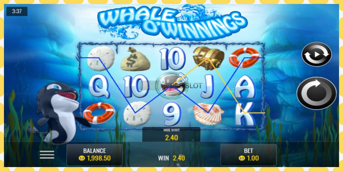 Demo slots Whale O’Winnings bezmaksas un bez reģistrācijas, attēlu - 1