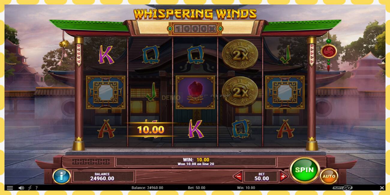 Demo slot Whispering Winds zdarma a bez registrace, obrázek - 1