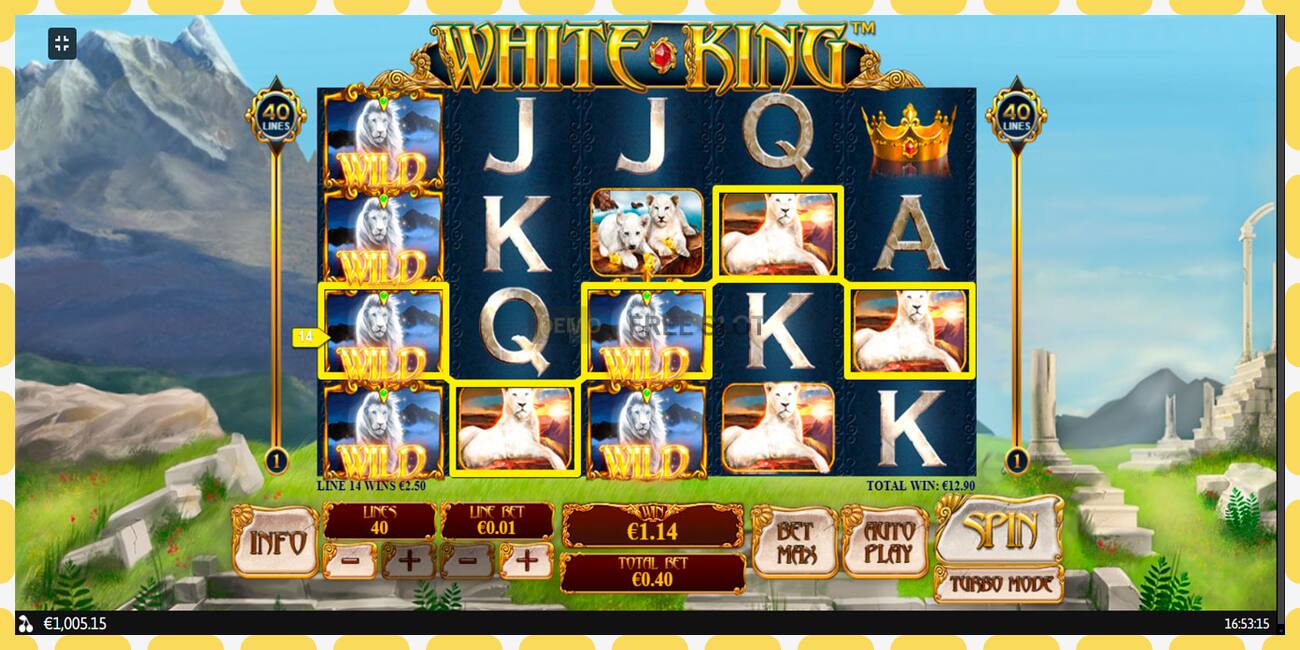 Demo slot White King free and without registration, picture - 1