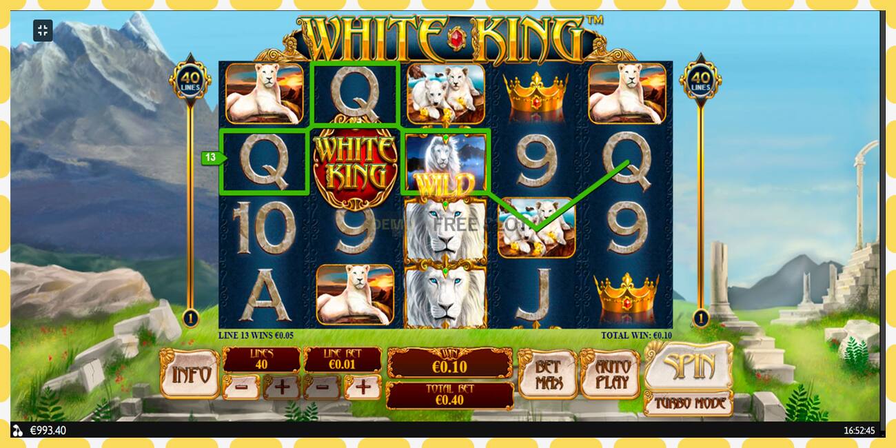 Demo slot White King free and without registration, picture - 1