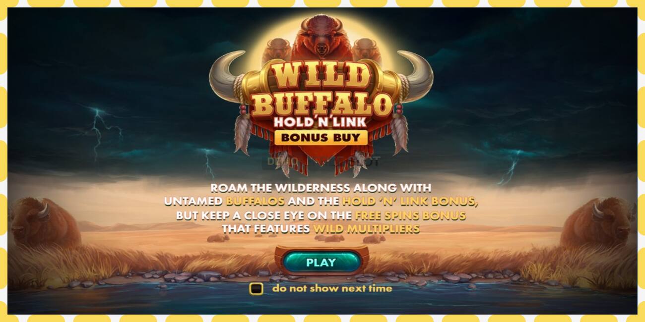 Slot dimostrativo Wild Buffalo Hold N Link Bonus Buy gratuito e senza registrazione, immagine - 1