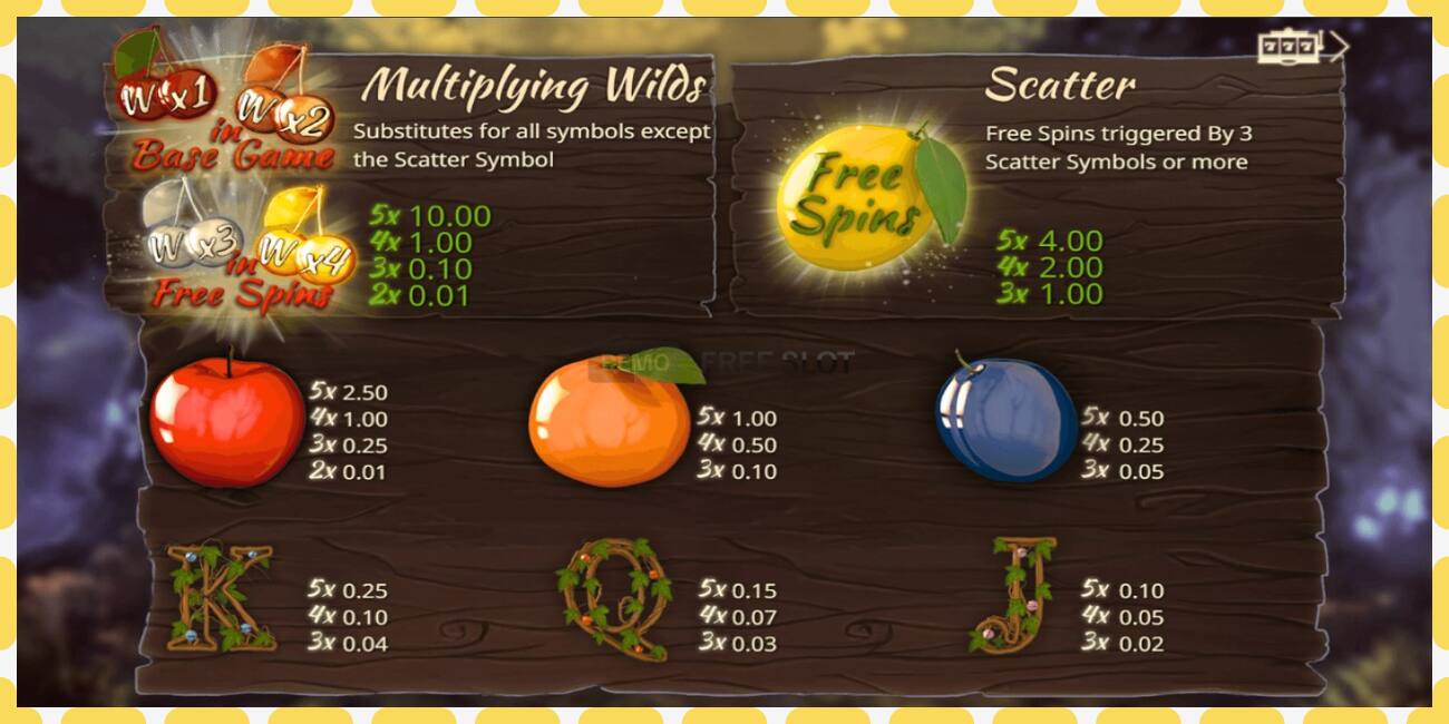 Demo slot Wild Cherries free and without registration, picture - 1