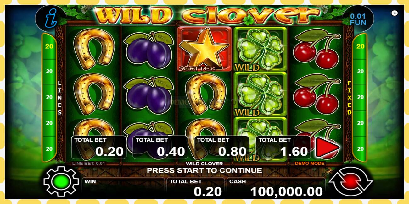 Demo slot Wild Clover free and without registration, picture - 1