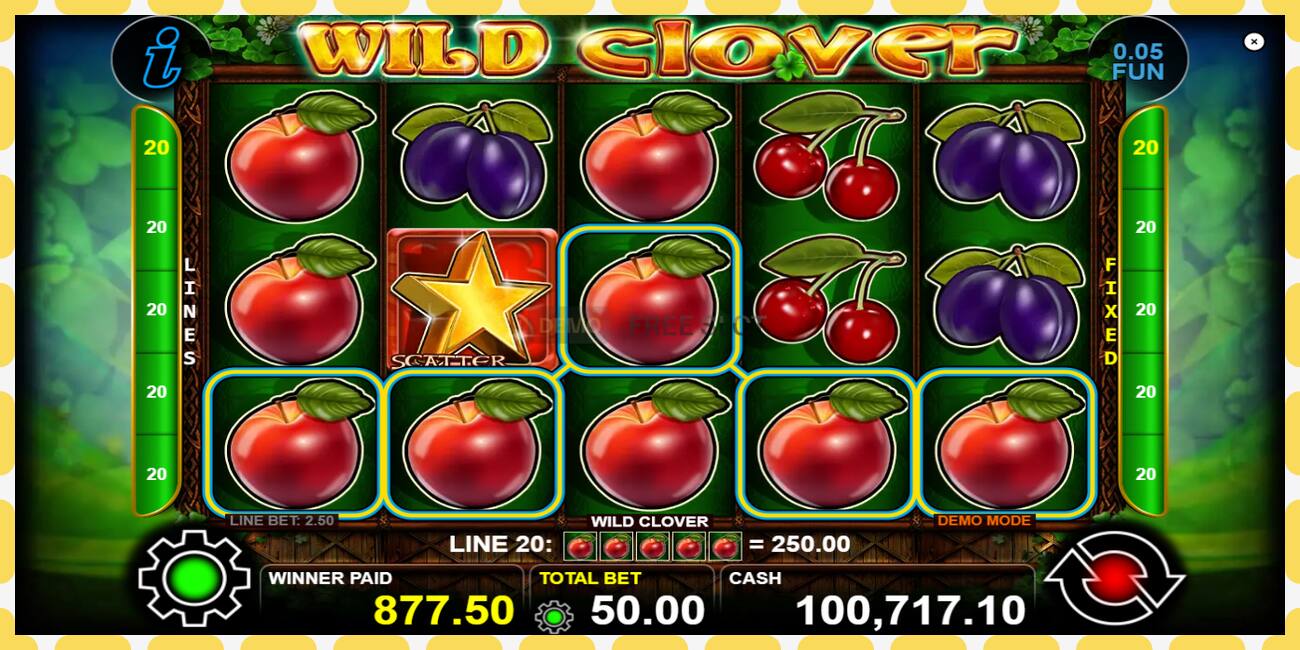 Demo slot Wild Clover free and without registration, picture - 1