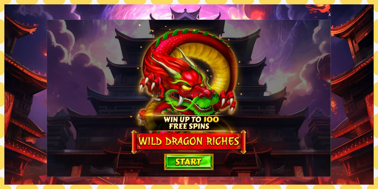 Demo slot Wild Dragon Riches free and without registration, picture - 1