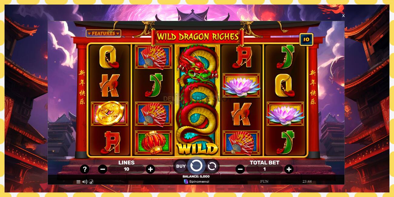 Demo slot Wild Dragon Riches free and without registration, picture - 1