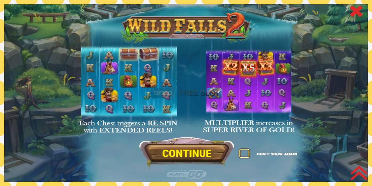 Demo slot Wild Falls 2 free and without registration, picture - 1