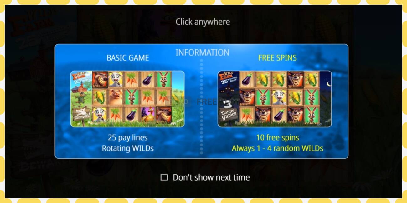 Demo slot Wild Farm free and without registration, picture - 1