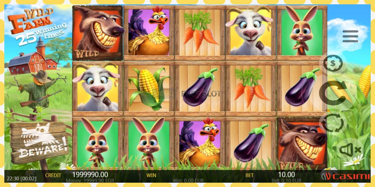 Demo slot Wild Farm free and without registration, picture - 1