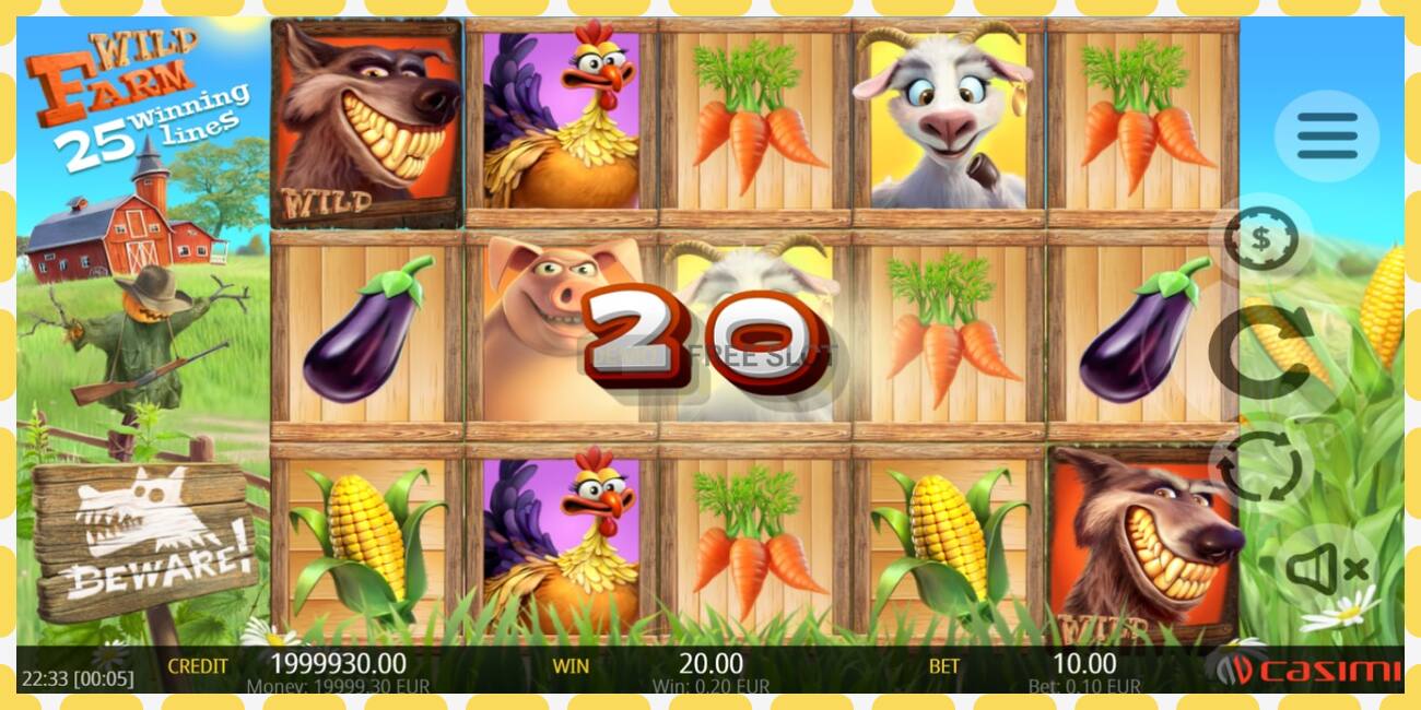 Demo slot Wild Farm free and without registration, picture - 1