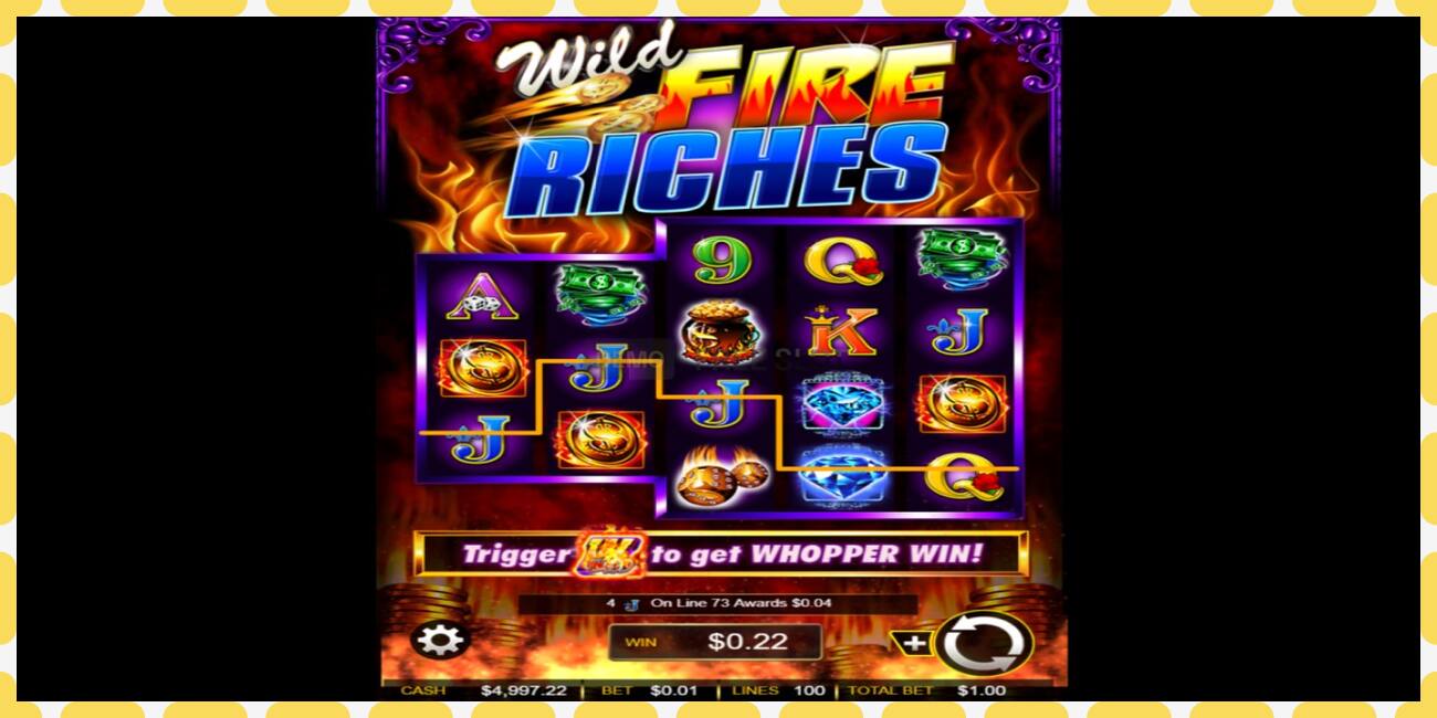 Demo slot Wild Fire Riches free and without registration, picture - 1