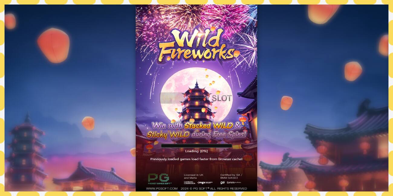 டெமோ ஸ்லாட் Wild Fireworks இலவச மற்றும் பதிவு இல்லாமல், படம் - 1