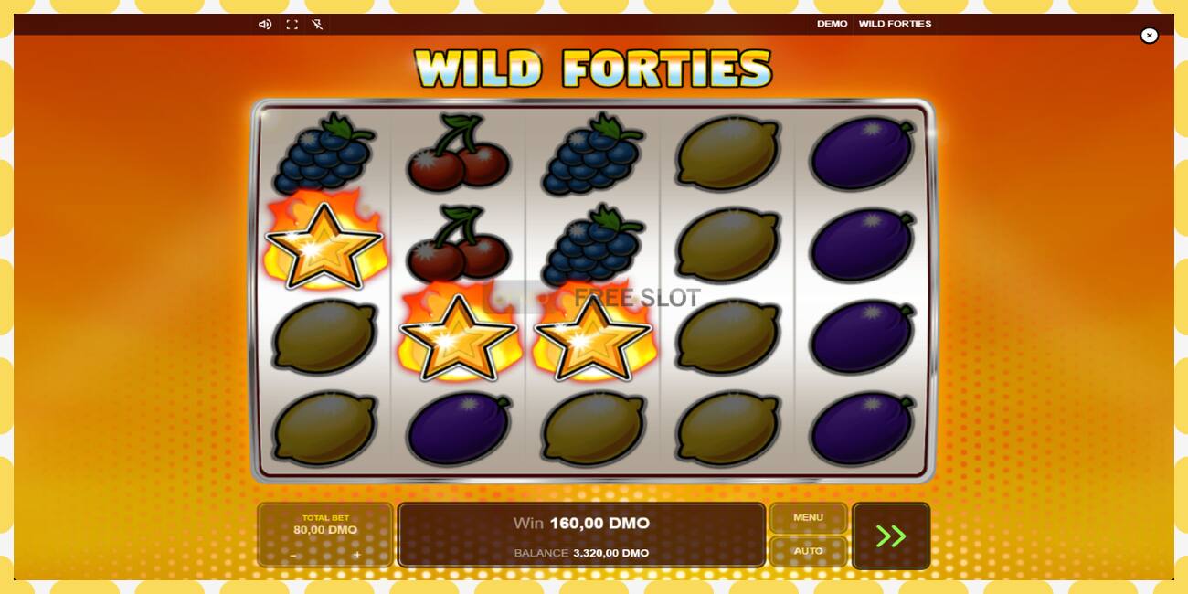 Demo slot Wild Forties free and without registration, picture - 1