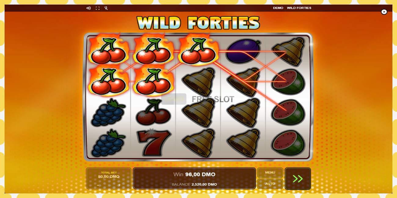 Demo slot Wild Forties free and without registration, picture - 1