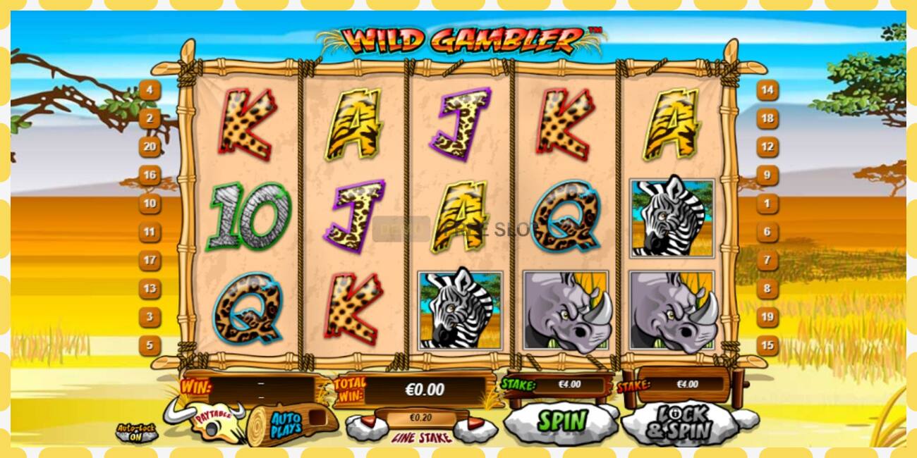 Demo slot Wild Gambler free and without registration, picture - 1