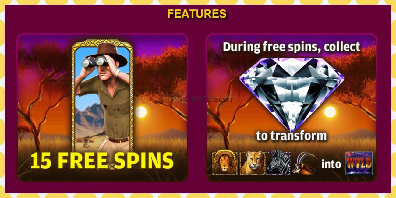 Demo slot Wild Lion with Reel Bingo free and without registration, picture - 1