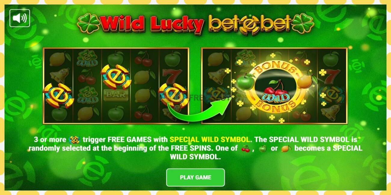 Demo slot Wild Lucky Betebet free and without registration, picture - 1