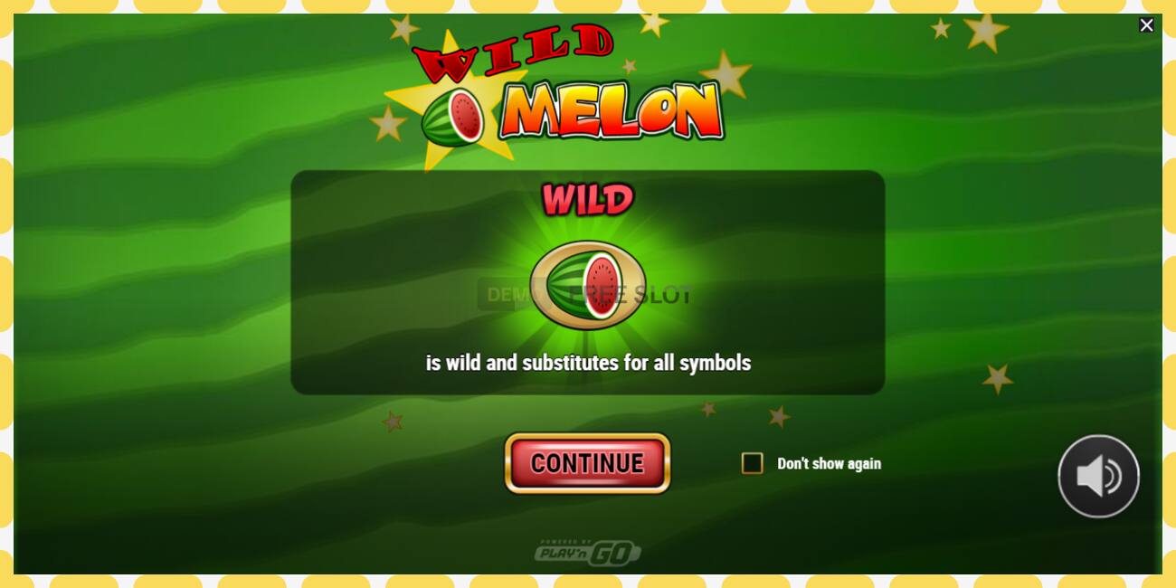 Slot demo Wild Melon gratuit și fără înregistrare, imagine - 1