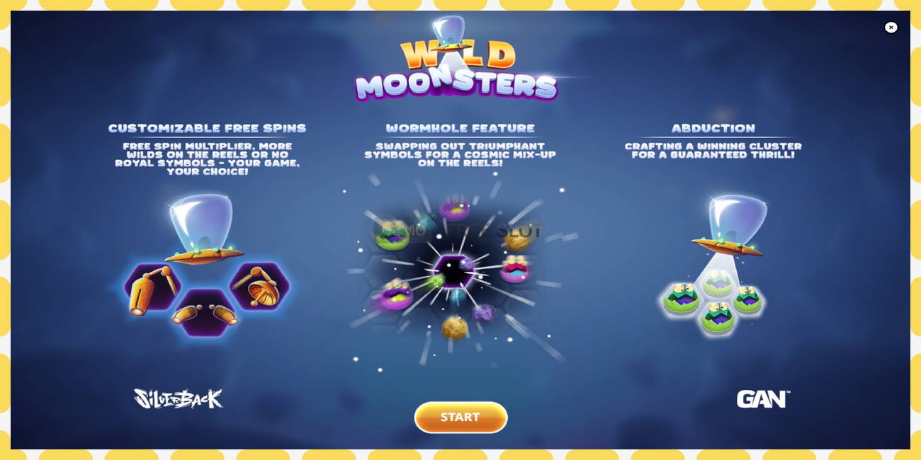 Demo slot Wild Moonsters free and without registration, picture - 1