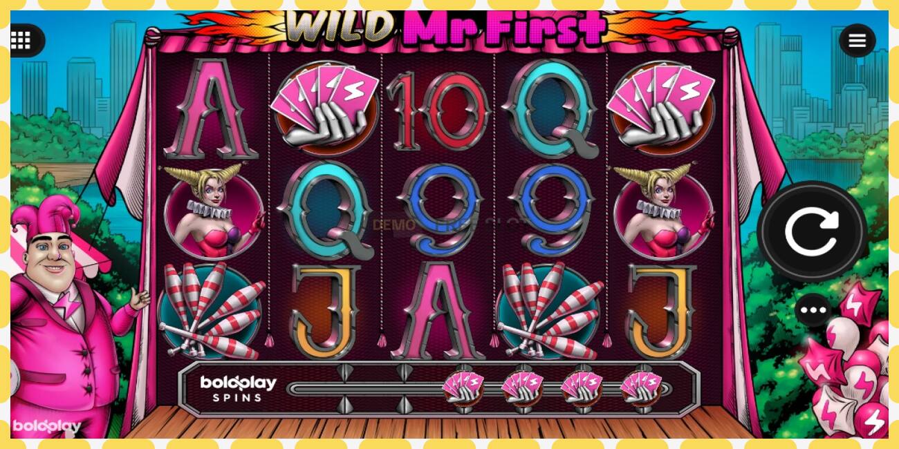 Demo slot Wild Mr. First free and without registration, picture - 1