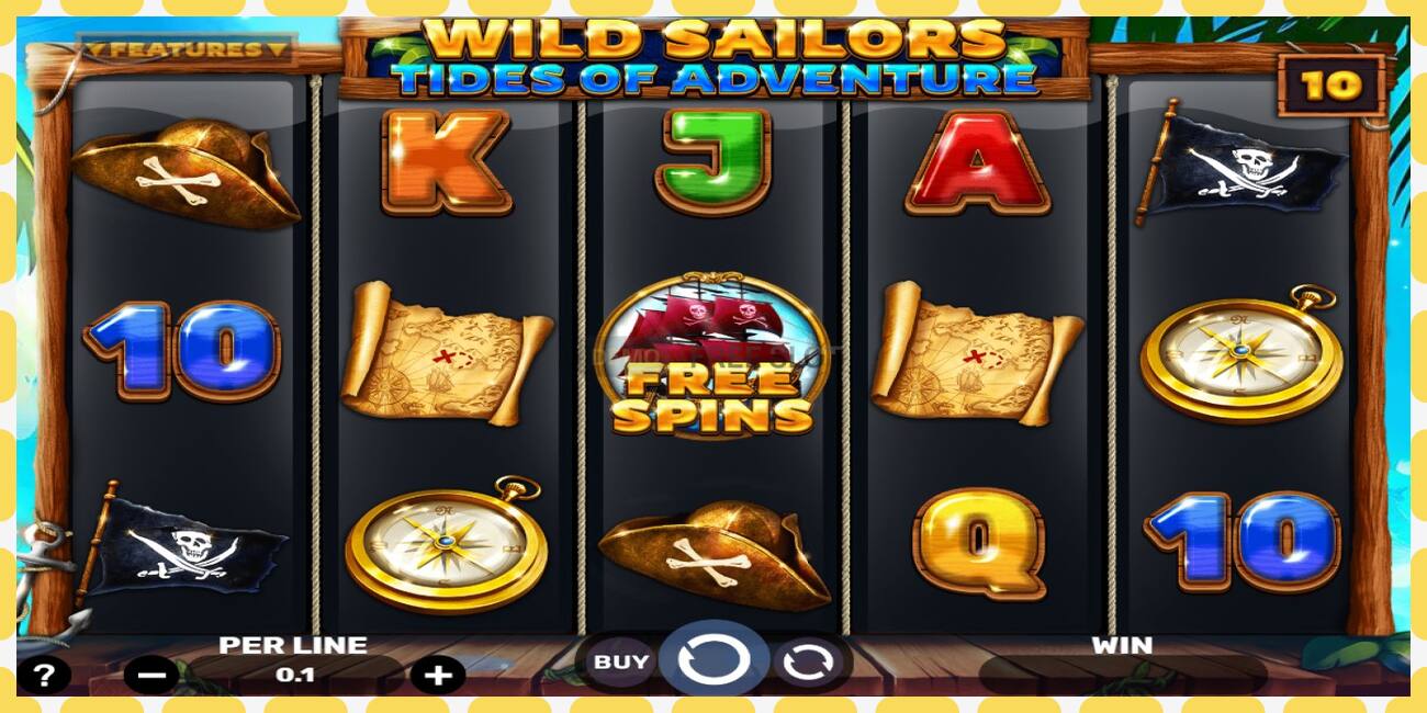 Demo slot Wild Sailors – Tides of Adventure free and without registration, picture - 1