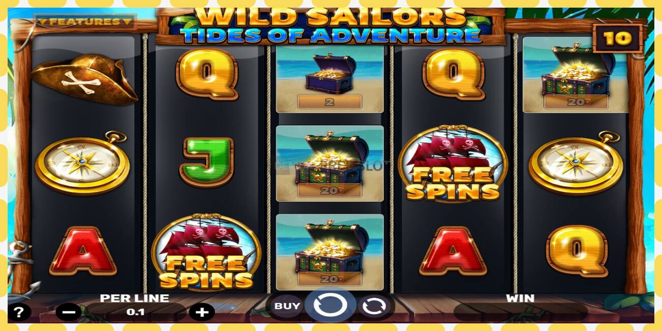 Demo slot Wild Sailors – Tides of Adventure free and without registration, picture - 1