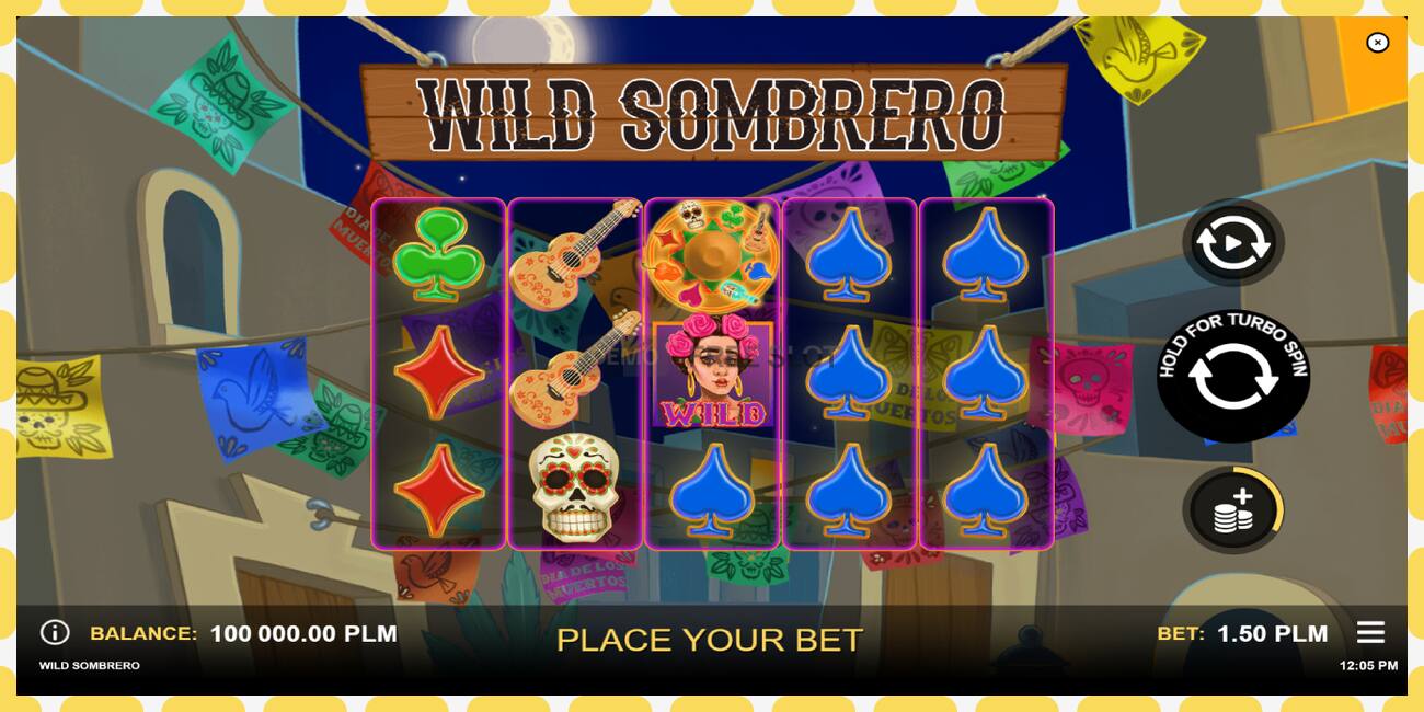 Demo slot Wild Sombrero free and without registration, picture - 1