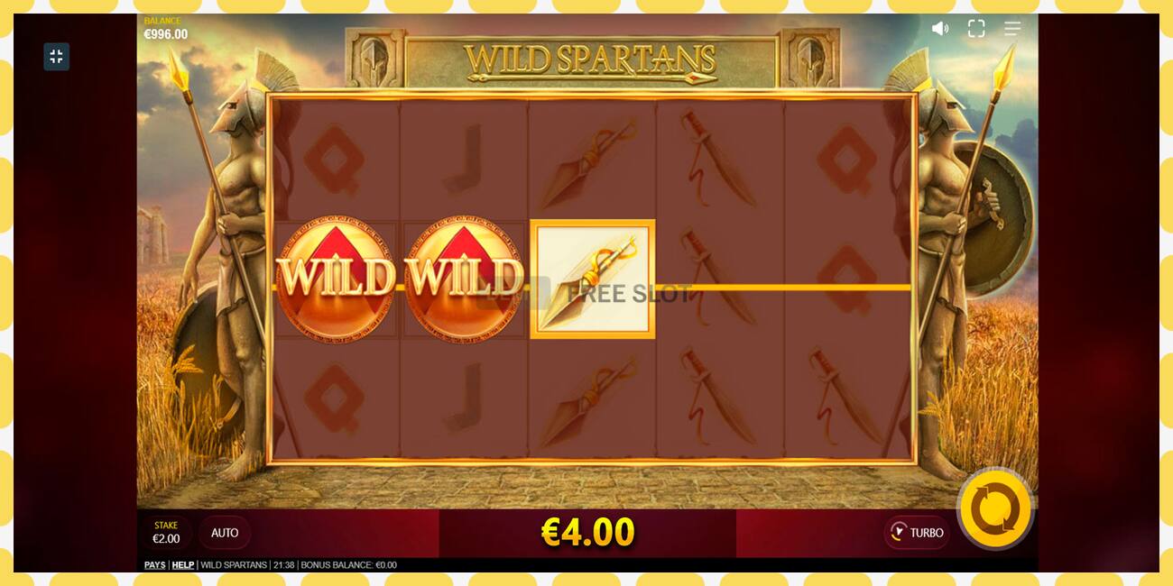 Slot de demostración Wild Spartans gratuíto e sen rexistro, imaxe - 1