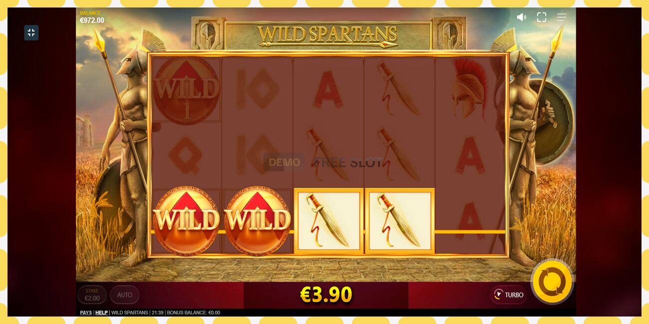 Slot de demostración Wild Spartans gratuíto e sen rexistro, imaxe - 1