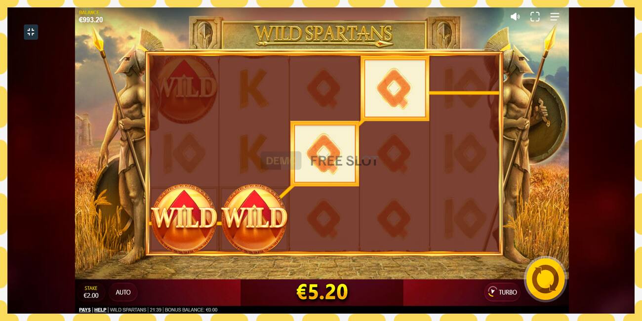 Demo slot Wild Spartans free and without registration, picture - 1